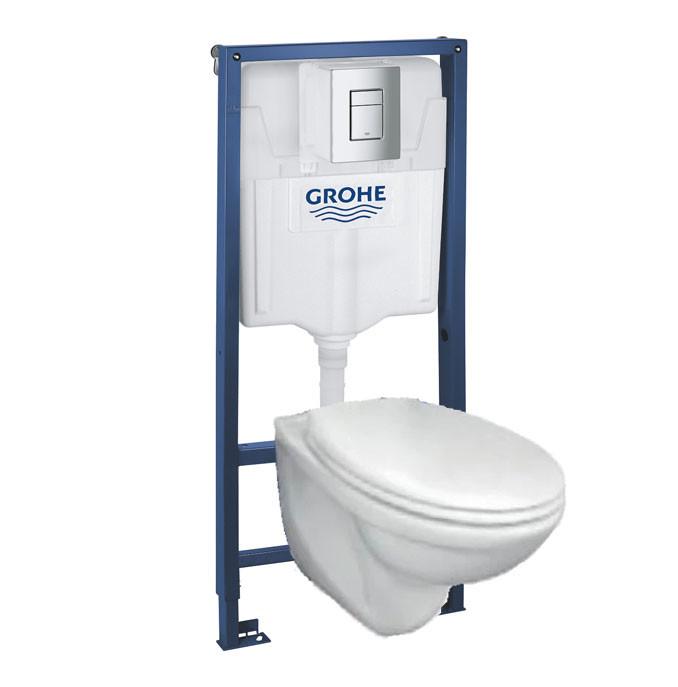 Ugradni kotlić GROHE SL 3u1 sa JIKA šoljom i MD121 wc daskom