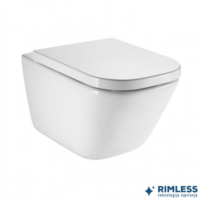 Ugradni kotlić GROHE SL 3u1 sa ROCA GAP rimless šoljom i GAP slim wc daskom 4