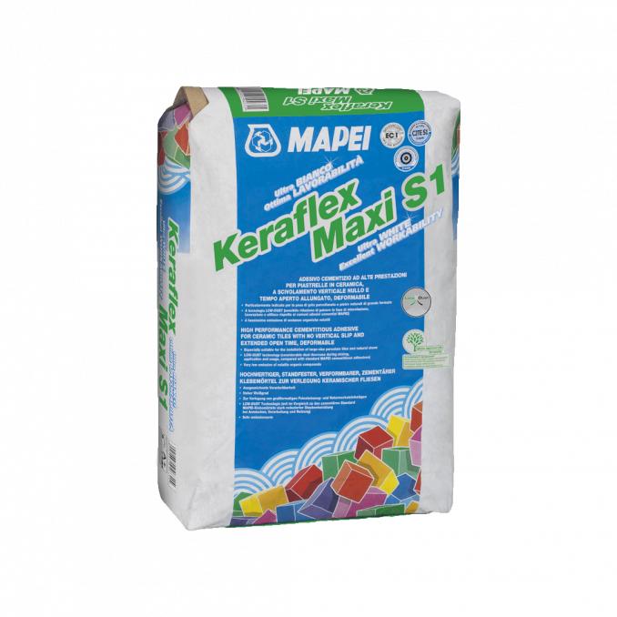 Lepak Mapei KERAFLEX MAXI S1 sivi 25kg
