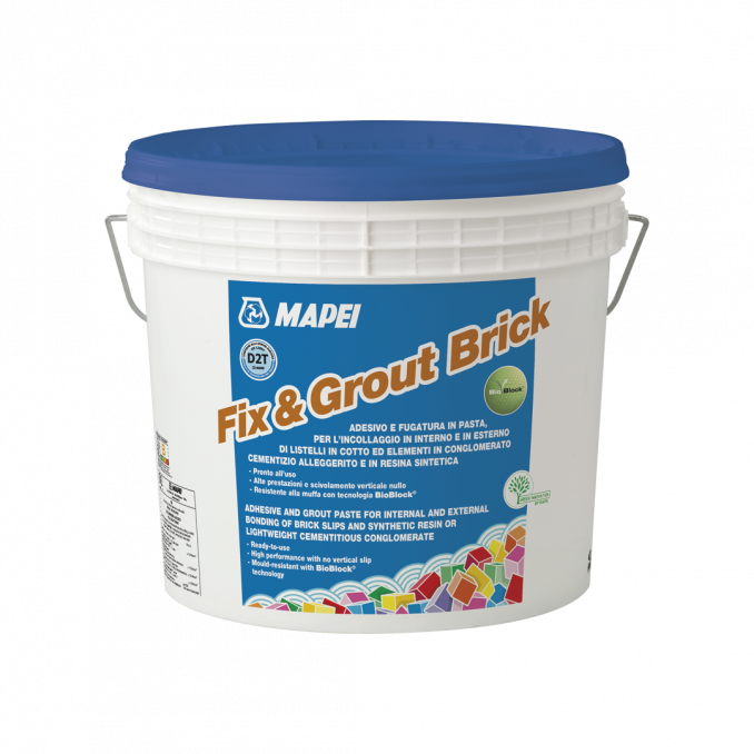 Lepak Mapei FIX&GROUT BRICK 113 cem.gray 12kg