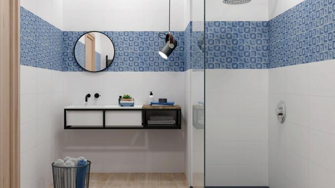 TRIPOLI blanco brillo 30x90 3
