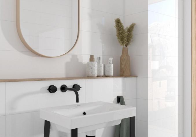 TRIPOLI blanco brillo 30x90 4