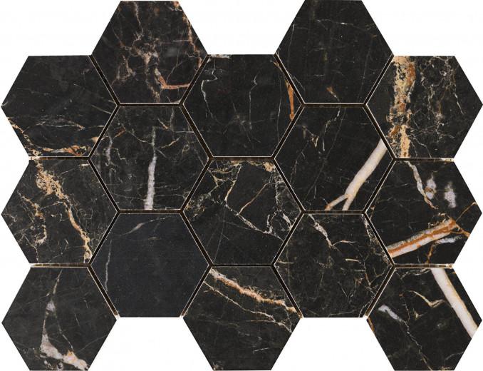 LUX LAURANTS brown hex 32,5x22,5 2