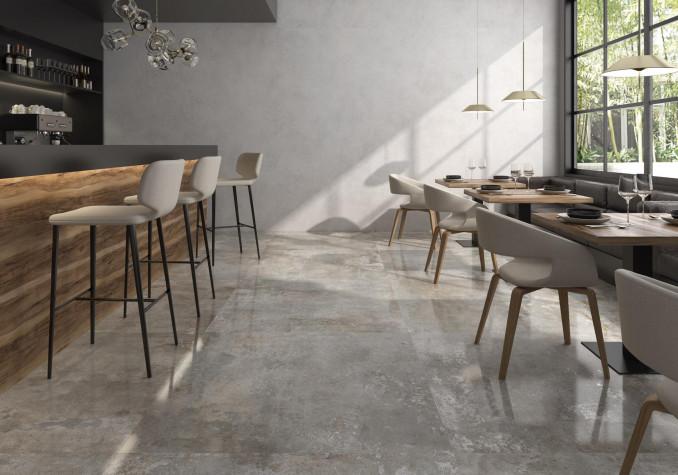 RUSTY METAL silver lux 60x120 2