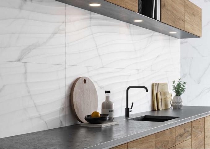 CAPITOL curve super white matt 40x120 2