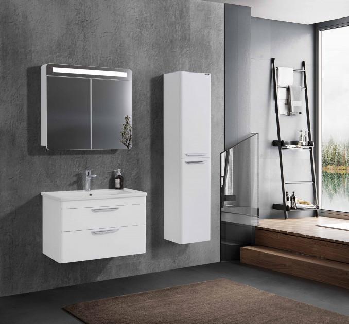 Ormarić LINEART EFES 600 white sa lavaboom 2