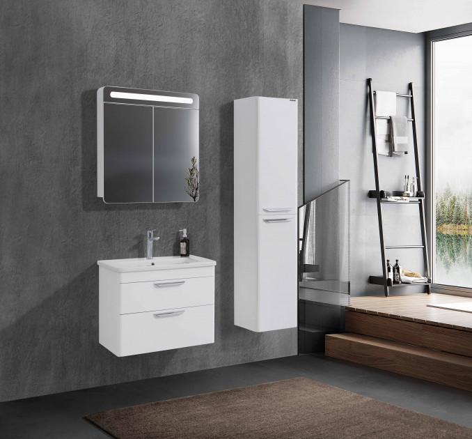 Ormarić LINEART EFES 500 white sa lavaboom 2