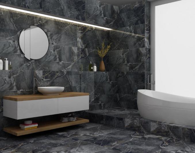 SOLACE black high glossy (PGVS-B826) 60x60 2