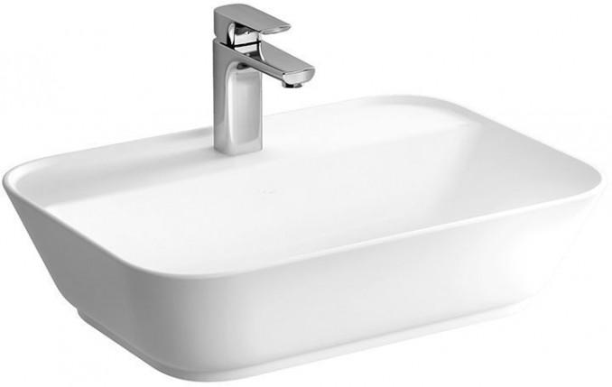 Lavabo nadgradni VITRA GEO 59,5x42,5cm sa otvorom za slavinu bez preliva