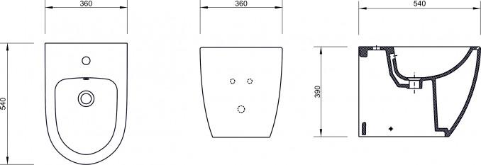 Bide VITRA SENTO BTW 2