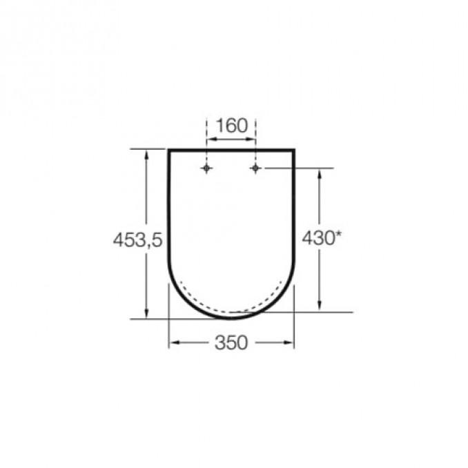 Daska Roca GAP softclose slim cetvrtasta 2