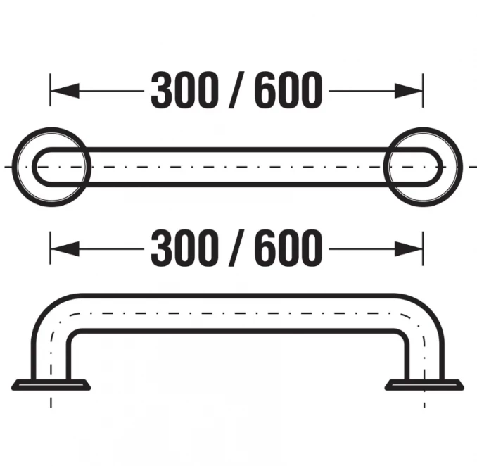 Rukohvat JIKA 60cm universum za invalide 2