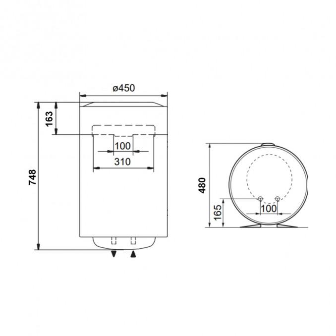 Bojler ARISTON PRO1 R 80 V 2K 2