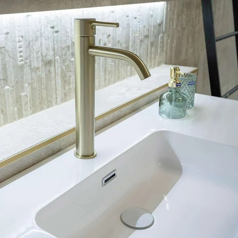 Fiona Gold visoka baterija za lavabo 2