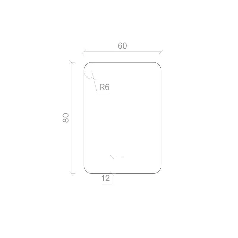 Ogledalo LED Neven 60x80 3