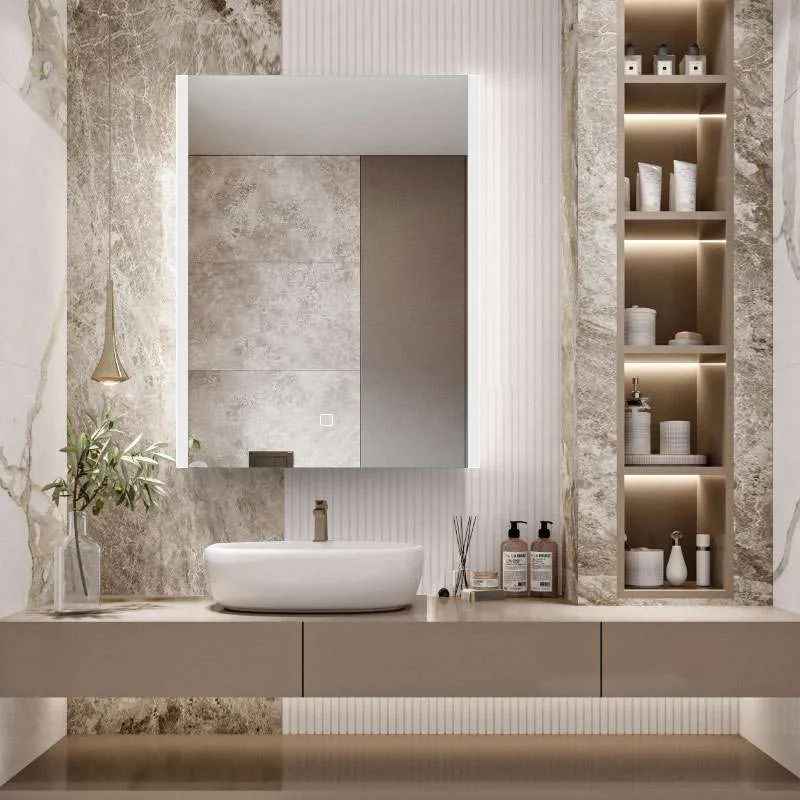 Ogledalo LED Kamelija 60x70 2