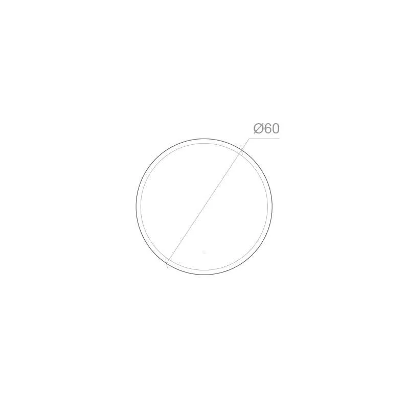 Ogledalo LED Kana R60 3