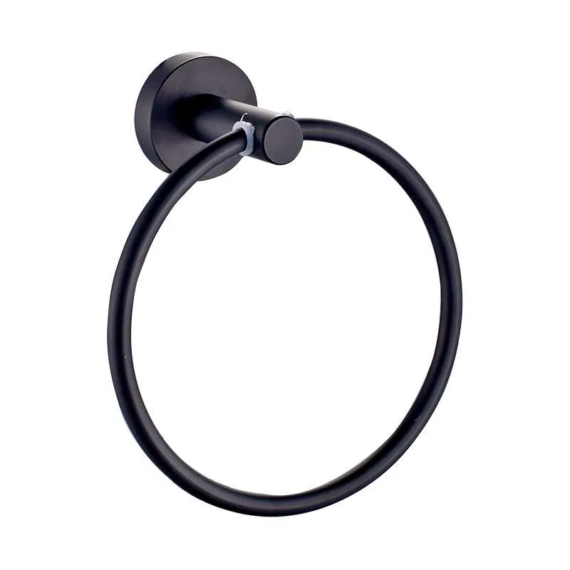 Fiona Black držač peškira O-ring