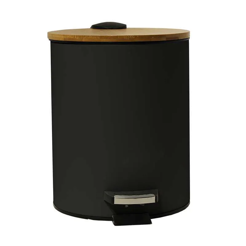 Bamboo metalna kanta Black 5l 2