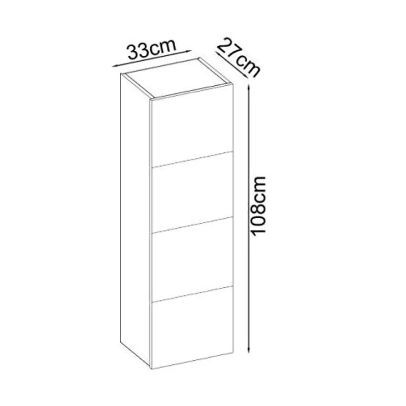 Moderno konzolna vertikala 33cm 3
