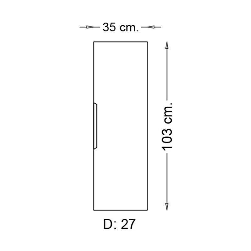 Armado konzolna vertikala 35cm 5