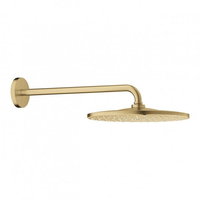 Ruža tuša sa držačem GROHE RAINSHOWER MONO 310, 422mm brushed cool sunrise