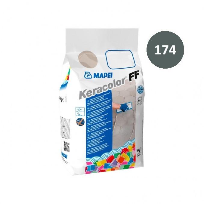 Fug masa Mapei KERACOLOR FF 5 kg tornado 174