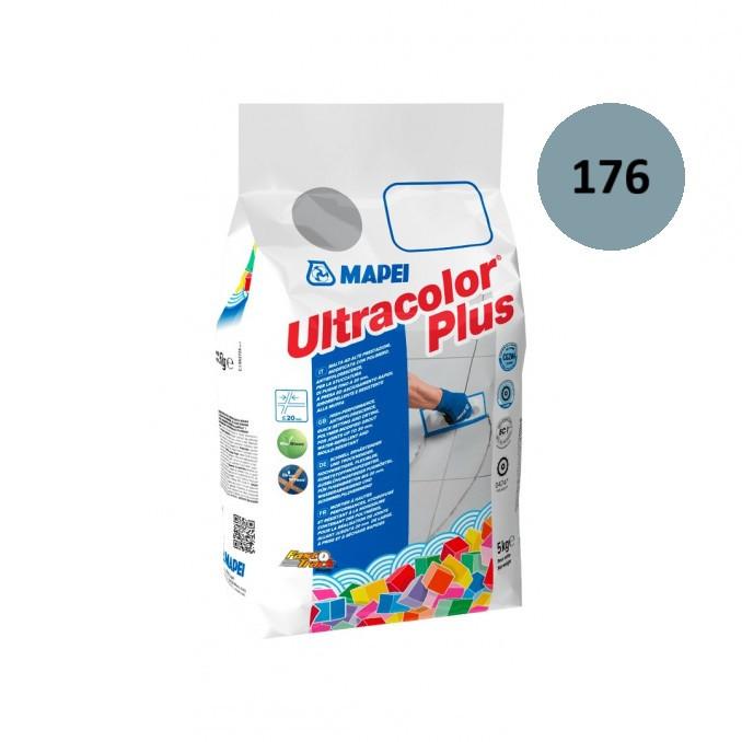 Fug masa Mapei ULTRACOLOR PLUS 5kg green grey 176