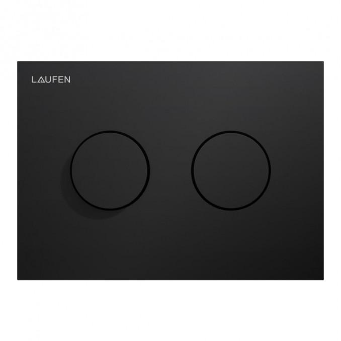Taster LAUFEN INEO GROOVE crni mat dvokoličinski