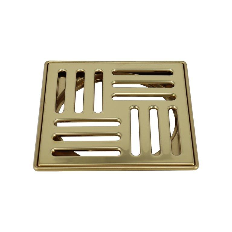 Podna rešetka PROFIL M 150x150 gold